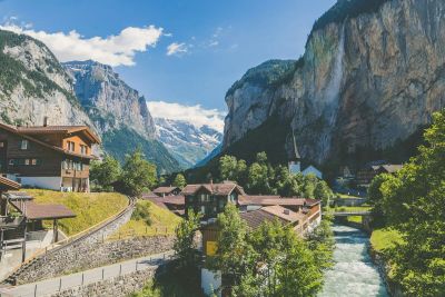 Lauterbrunnen alpine village with snow-capped peaks — complete guide to everything 100% free with the Swiss Travel Pass